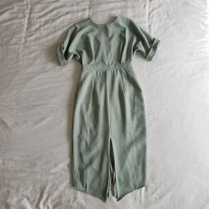 ASOS petite wiggle midi dress